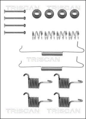 Zubehörsatz, Bremsbacken Hinterachse Triscan 8105 292294 von Triscan