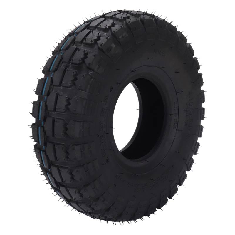 Trisoye 4.10/3.50-4 410/350-4 ATV Go Kart 47Cc 49Cc Chunky 4.10-4 Reifen Passend für Alle Modelle 3.50-4 4 Reifen AußEn Reifen von Trisoye