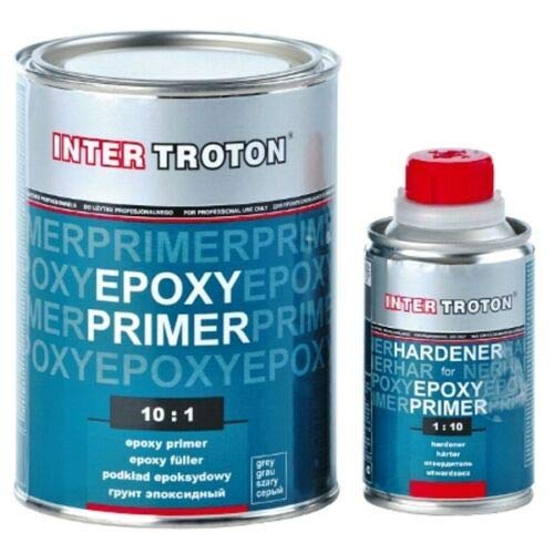 Troton 1,1kg Epoxy Grundierung 10:1 2K Primer Füller Epoxidharz Epoxyd + Härter von Troton