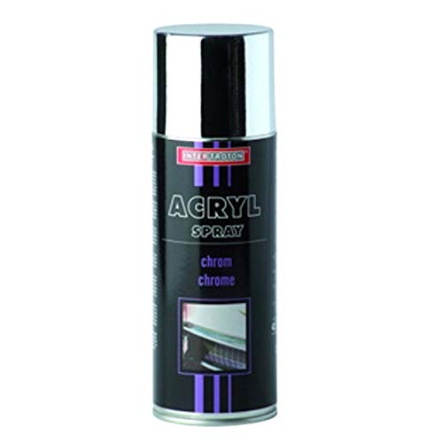 Troton CHROMESPRAY 400ml Spray Chrome Silber SPRÜHLACK CHROMEFARBE CHROMSPRAY CHROMLACK AUTOLACK EFFEKTSPRAY (1) von Troton