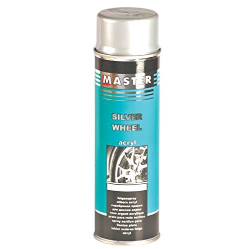 Troton FELGENLACK Silber 500ml Spray Felgen LACKSPRAY FELGENSILBER AUTOLACK Wheels Paint Silver (1) von Troton