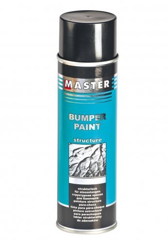 Troton Kunststoff Struktur Spray 1 x 500ml Schwarz Bumper Paint Structure Dunkelgrau Lack mit Acrylharz von Troton