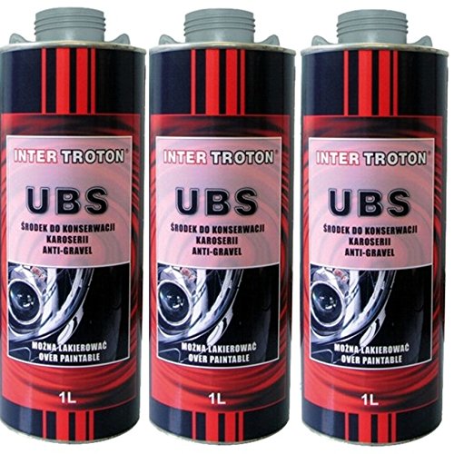 Troton UBS 3 x 1,2Kg Grau UNTERBODENSCHUTZ GRAVEX STEINSCHLAGSCHUTZ KUNSTHARZ von Troton