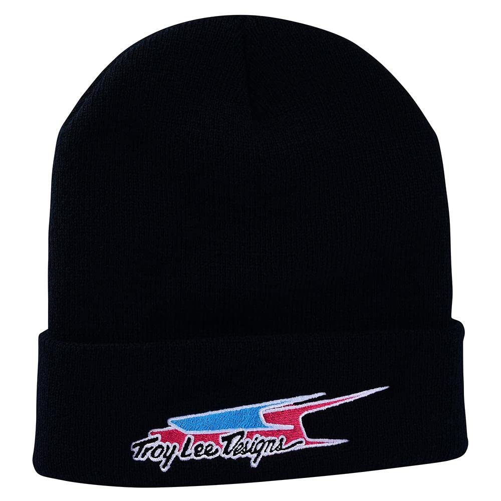 Troy Lee Designs 40th Anniversary Beanie Aero Black, One Size von Troy Lee Designs