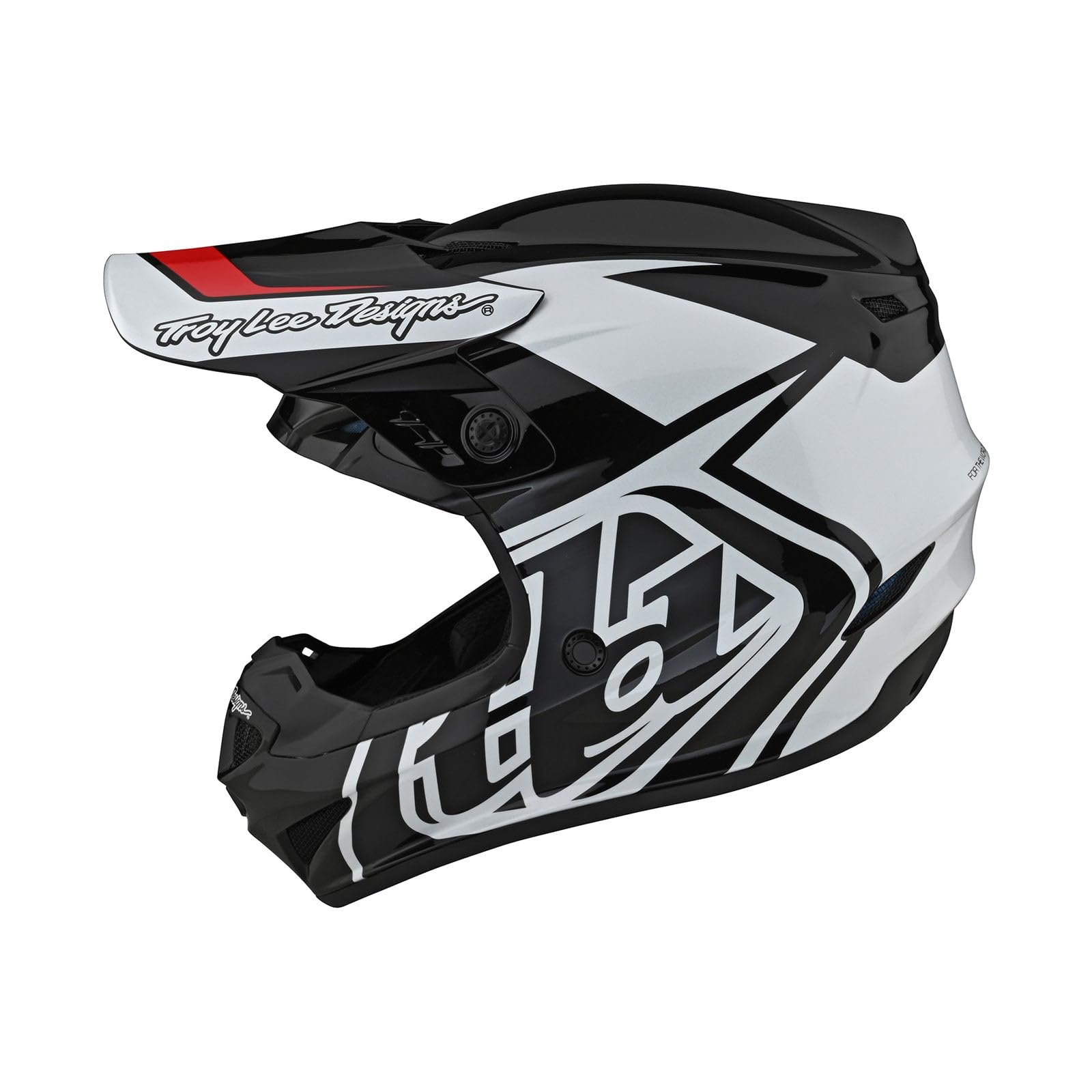 Troy Lee Designs GP Overload Motocross Helm (Black/White,XL) von Troy Lee Designs