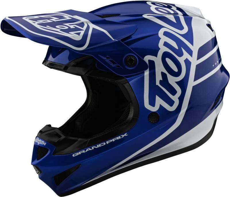 Troy Lee Designs GP Silhouette Motocross Helm Blau/Weiß M von Troy Lee Designs