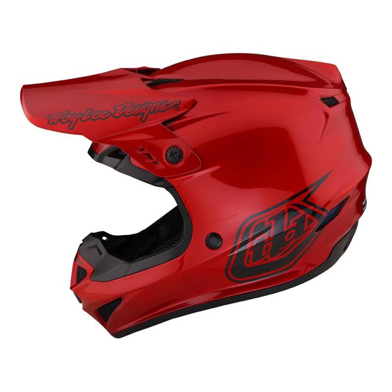 Troy Lee Designs Motocross Helm GP, Mono - Rot, XL, 103-TLD-GP von Troy Lee Designs