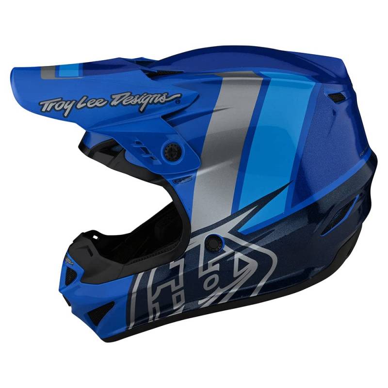 Troy Lee Designs Motocross Helm GP, Nova - Blau, M, 103-TLD-GP von Troy Lee Designs