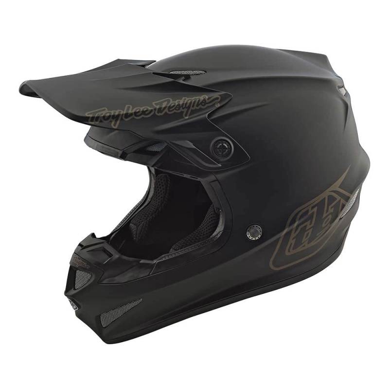 Troy Lee Designs SE4 PA Mono Motocross Helm (Black,XS) von Troy Lee Designs