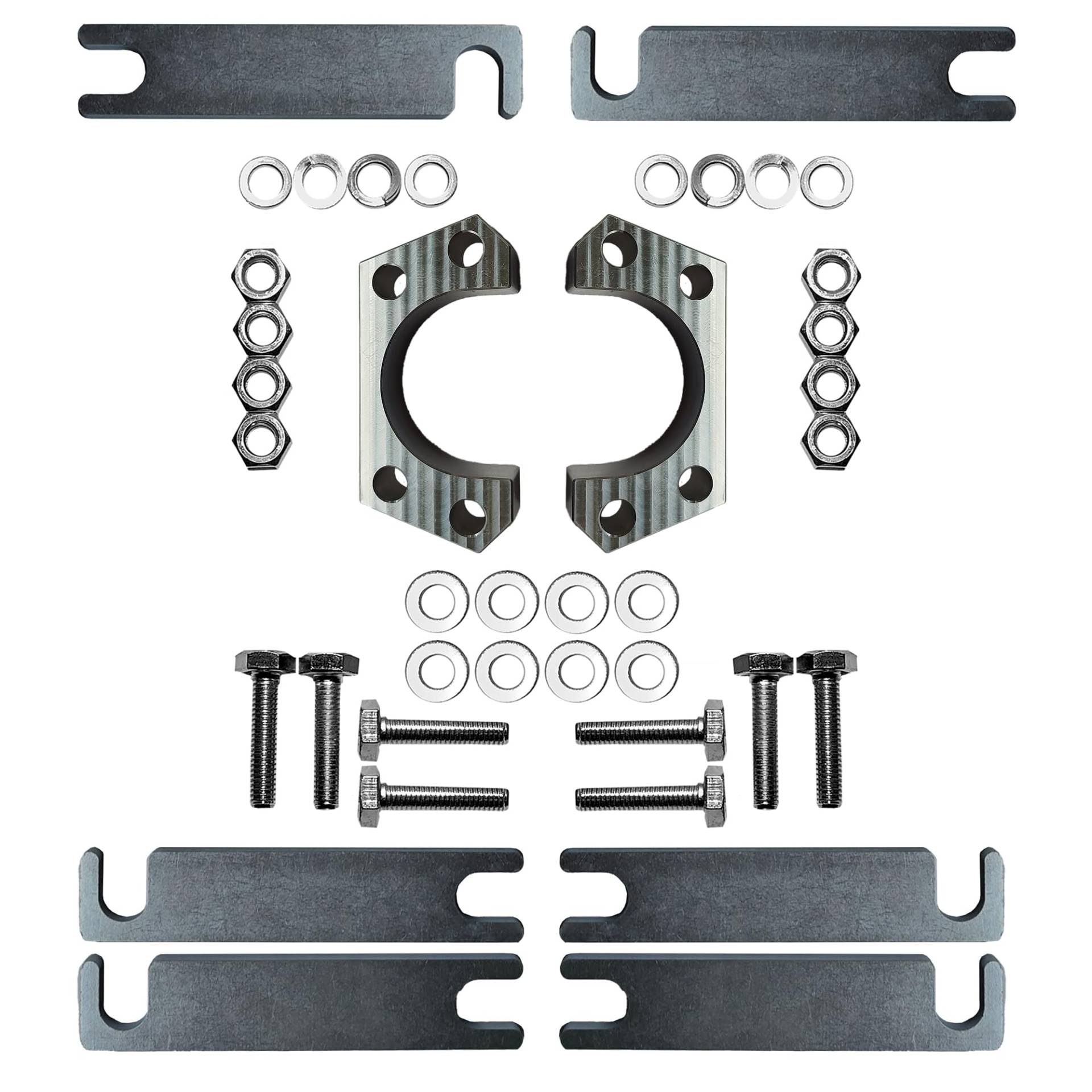 Oberes Kugelgelenk Distanzscheiben 20mm mit Sturzkorrekturscheiben für Isuzu Trooper I, Campo, KB, D-MAX I, Opel Campo, Frontera, Monterey mit Federungslift | Federung Tuning Set vorne von Truh.pl