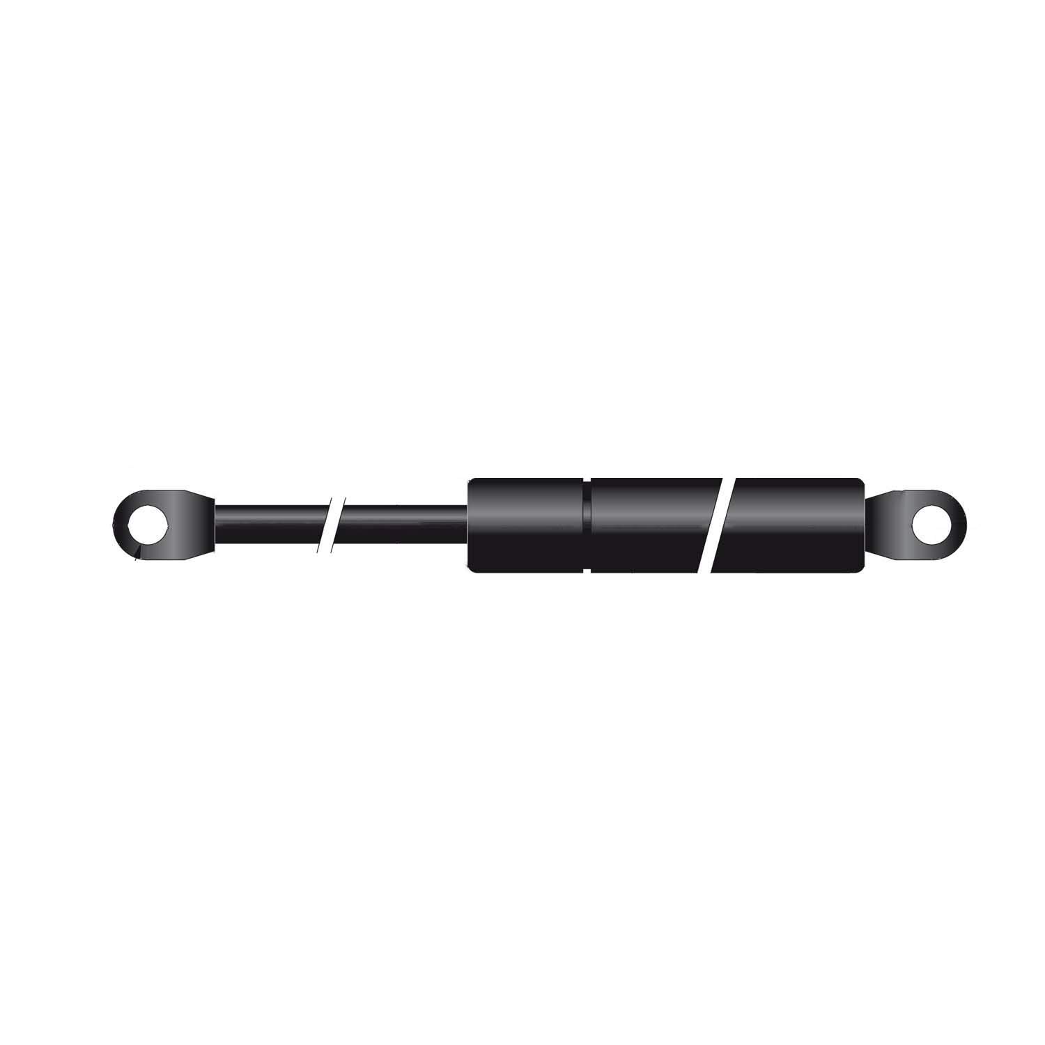 Gasdruckfeder 10/21 8,1 Hub=200 L=485 mm 500N(0005) von Trupa