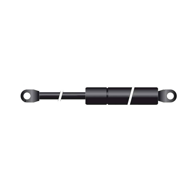 Trupa Gasdruckfeder 8/18 Schwarz 8,1 Hub=250 L=585-600 mm 250N (0185) - Federbein - Fahrzeugaufhängungs-Hebestütze von Trupa