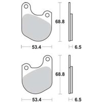 Bremsbelagsatz TRW MCB511 von Trw