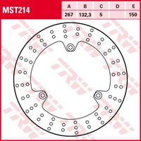 Bremsscheibe TRW MST214, 1 Stück von Trw