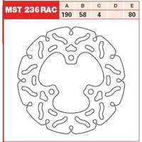 Bremsscheibe TRW MST236, 1 Stück von Trw