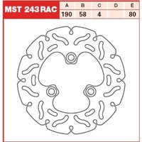 Bremsscheibe TRW MST243, 1 Stück von Trw