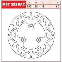 Bremsscheibe TRW MST252RAC, 1 Stück von Trw