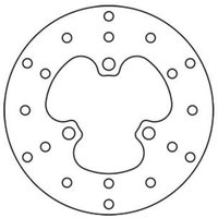 Bremsscheibe TRW MST256, 1 Stück von Trw