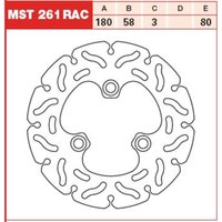 Bremsscheibe TRW MST261RAC, 1 Stück von Trw