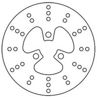 Bremsscheibe TRW MST263, 1 Stück von Trw