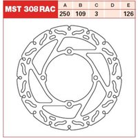 Bremsscheibe TRW MST308RAC, 1 Stück von Trw