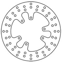 Bremsscheibe TRW MST349, 1 Stück von Trw