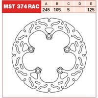 Bremsscheibe TRW MST374RAC, 1 Stück von Trw