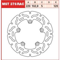 Bremsscheibe TRW MST376RAC, 1 Stück von Trw