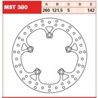 Bremsscheibe TRW MST380, 1 Stück von Trw