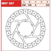 Bremsscheibe TRW MST387, 1 Stück von Trw