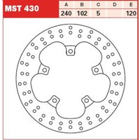 Bremsscheibe TRW MST430, 1 Stück von Trw