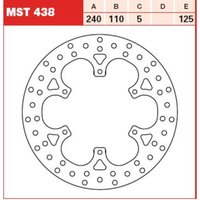 Bremsscheibe TRW MST438, 1 Stück von Trw