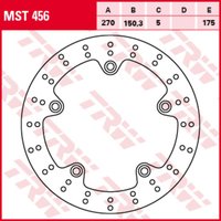 Bremsscheibe TRW MST456, 1 Stück von Trw