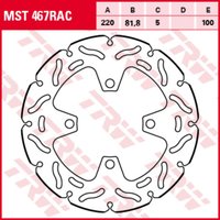 Bremsscheibe TRW MST467RAC, 1 Stück von Trw