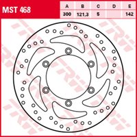 Bremsscheibe TRW MST468, 1 Stück von Trw