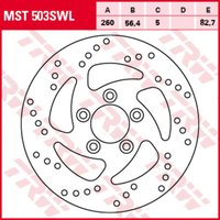 Bremsscheibe TRW MST503SWL, 1 Stück von Trw