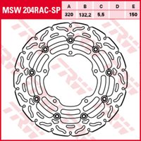 Bremsscheibe TRW MSW204RAC-SP, 1 Stück von Trw