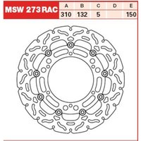 Bremsscheibe TRW MSW273RAC, 1 Stück von Trw