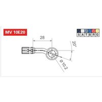 Bremsschlauchende TRW MV10E20A von Trw