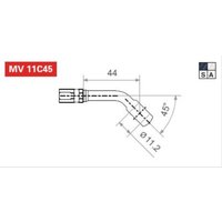 Bremsschlauchende TRW MV11C45S von Trw