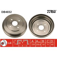 Bremstrommel TRW DB4032 von Trw