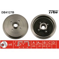 Bremstrommel TRW DB4127B von Trw