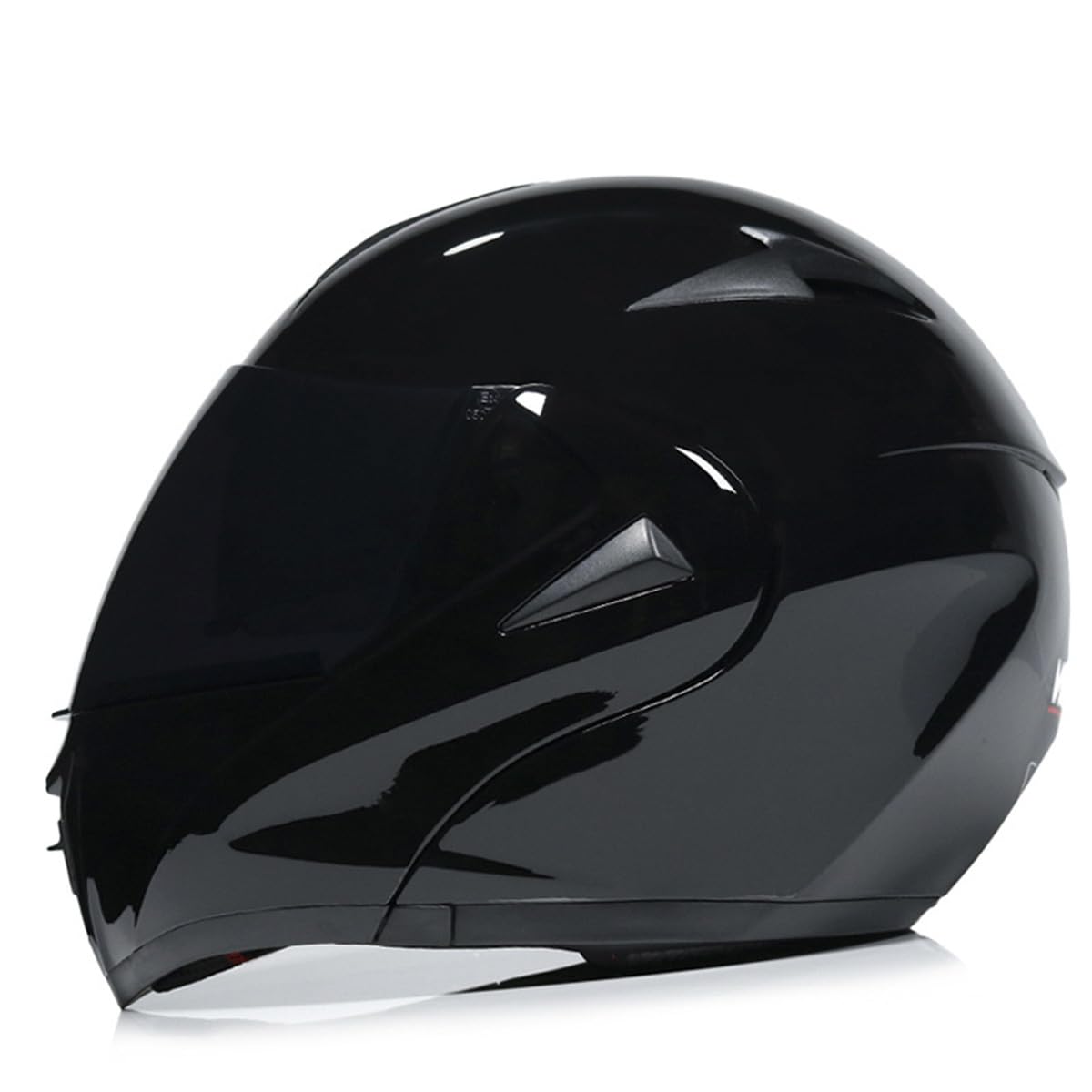 Motorradhelme , Modularer Integralhelm mit Doppelvisier for Hochklappen, DOT-geprüfter offener Motorradhelm, Unisex for Erwachsene(F,Medium) von Tu Ye