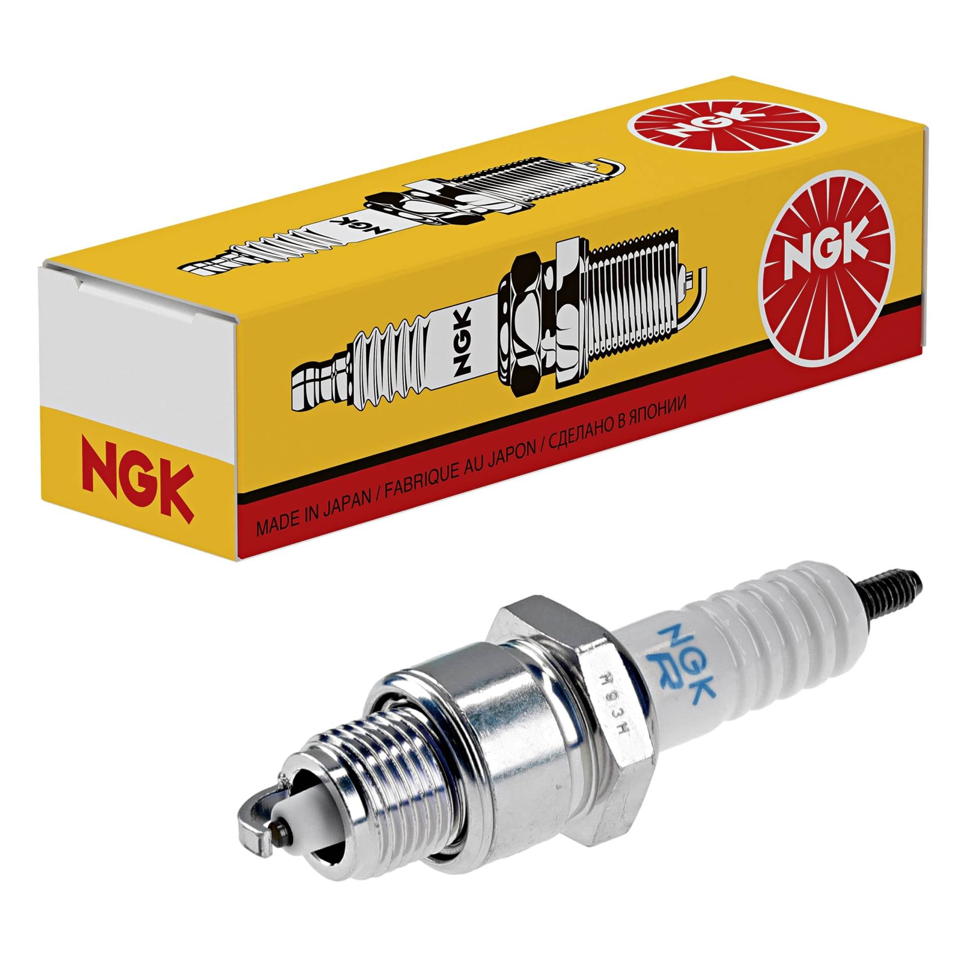 NGK Spark plug Zündkerze (BPR6ES) von Tûche