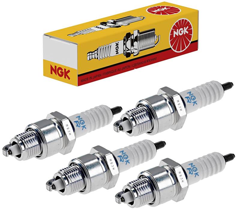 SET 4 NGK Spark plug Zündkerze DPR7EA-9 von Tûche