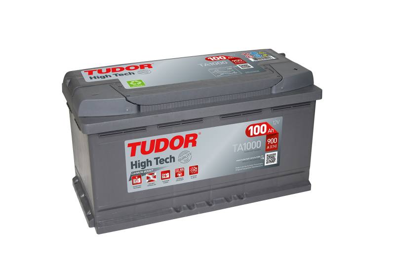 TA1000 Exide Tudor Autobatterie High Tech Carbon Boost 12V 100Ah von Tudor