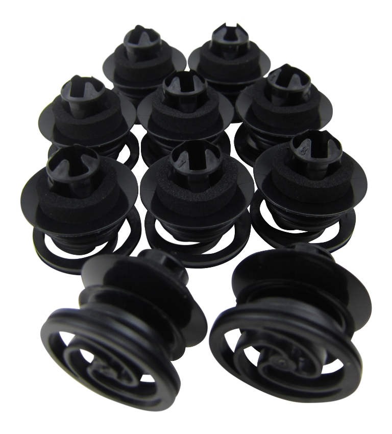 10x Tür Verkleidung Clip Dichtung Halter 3B0868243 für VW Audi Seat Skoda von Ernst DELLO GmbH & Co. KG