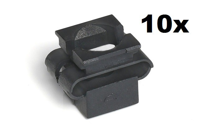 10x Unterfahrschutz Befestigungs Clips Halterung 4A0805163 für VW Passat B5 3B Audi 80 100 A3 8L 8P A4 B5 B6 B7 8E A8 4E Superb 3U Seat Exeo von Goingfast GmbH