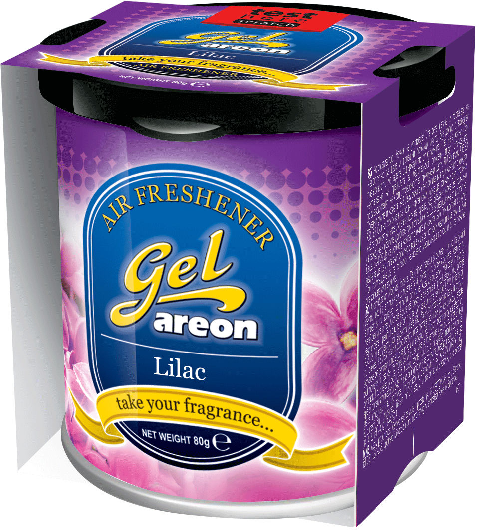 12x Original Areon Gel CAN Auto Duftdose Duftbaum Lufterfrischer DECKEL Flieder von Tuning Fanatics