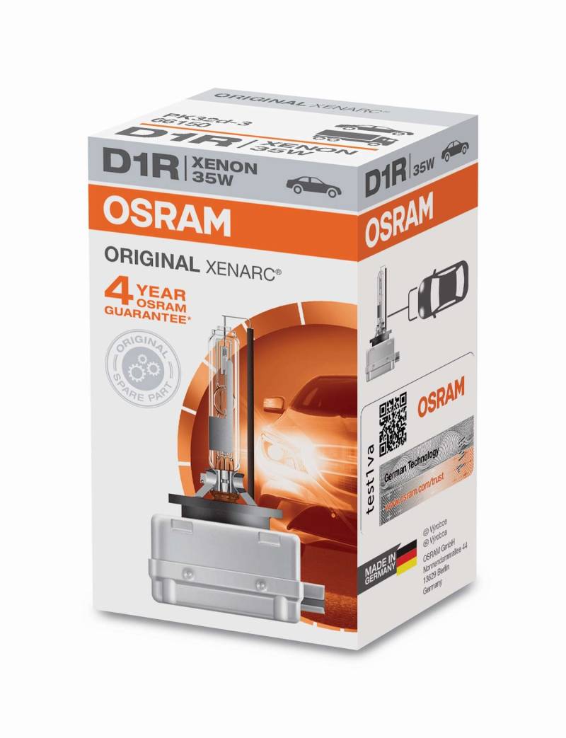 1x Original OSRAM Xenarc Classic D1R 35W Xenon Brenner Lampe Birne Scheinwerfer von OSRAM GmbH